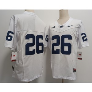 NCAA Penn State Nittany Lions 26 Saquon Barkley White F.U.S.E. Vapor Limited Men Jersey