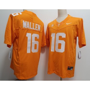 NCAA Tennessee Volunteers 16 Morgan Wallen Orange F.U.S.E. Vapor Limited Men Jersey