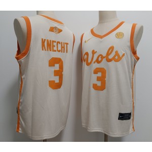 NCAA Tennessee Volunteers 3 Dalton Knecht Black Vapor Limited Men Jersey