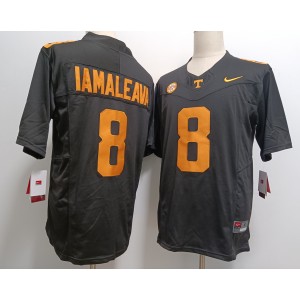 NCAA Tennessee Volunteers 8 Nico Iamaleava Black F.U.S.E. Vapor Limited Men Jersey