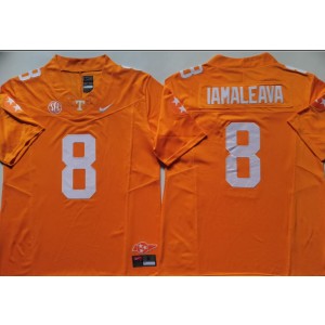 NCAA Volunteers 8 Nico Iamaleava New Orange F.U.S.E. Vapor Limited Men Jersey