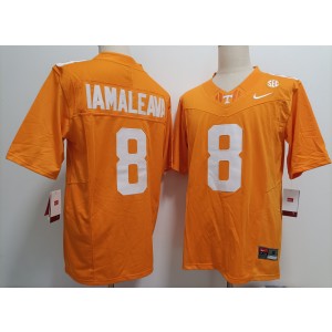 NCAA Volunteers 8 Nico Iamaleava Orange F.U.S.E. Vapor Limited Men Jersey