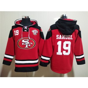 NFL 49ers 19 Deebo Samuel Red Ageless Must-Have Lace-Up Pullover Hoodie NFL 49ers 19 Deebo Samuel Red Ageless Must-Have Lace-Up Pullover Hoodie