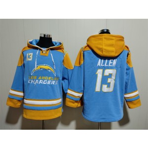 NFL Chargers 13 Keenan Allen Blue Hoodie Sweatshirt NFL Chargers 13 Keenan Allen Blue Hoodie Sweatshirt