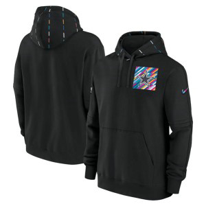 NFL Cowboys Black 2023 Crucial Catch Club Pullover Hoodie