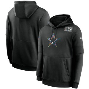 NFL Dallas Cowboys 2020 Crucial Catch Logo Black Hoodie