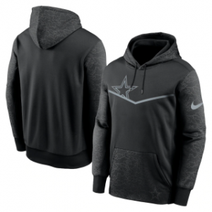 NFL Dallas Cowboys Black Reflective Therma Hoodie NFL Dallas Cowboys Black Reflective Therma Hoodie