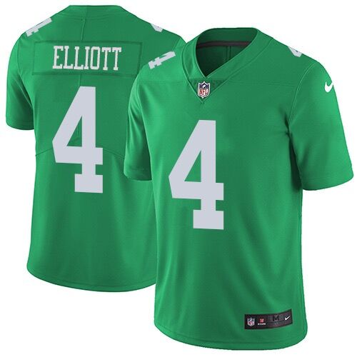 NFL Eagles 4 Jake Elliott Kelly Green Vapor Untouchable Nike Limited Men Jersey