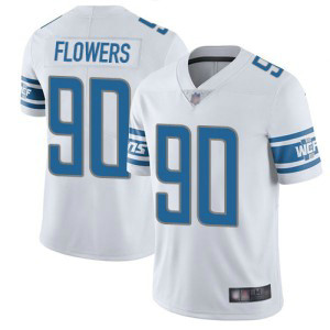 NFL Lions 90 Trey Flowers White Vapor Untouchable Limited Men Jersey NFL Lions 90 Trey Flowers White Vapor Untouchable Limited Men Jersey