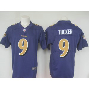 NFL Nike Ravens 9 Justin Tucker Purple Color Rush Men Limited Jersey NFL Nike Ravens 9 Justin Tucker Purple Color Rush Men Limited Jersey
