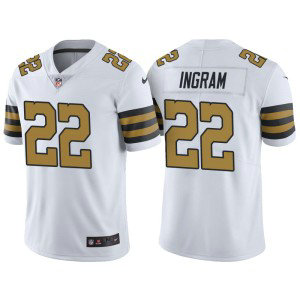 NFL Nike Saints 22 Mark Ingram White Color Rush Men Limited Jersey NFL Nike Saints 22 Mark Ingram White Color Rush Men Limited Jersey