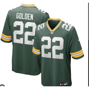 NFL Packers 22 Golden Green Limited Vapor Jersey NFL Packers 22 Golden Green Limited Vapor Jersey