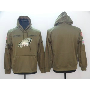 NFL Philadelphia Eagles Nike 2018 Salute to Service Sideline Therma Performance Pullover Hoodie Olive NFL Philadelphia Eagles Nike 2018 Salute to Service Sideline Therma Performance Pullover Hoodie Olive