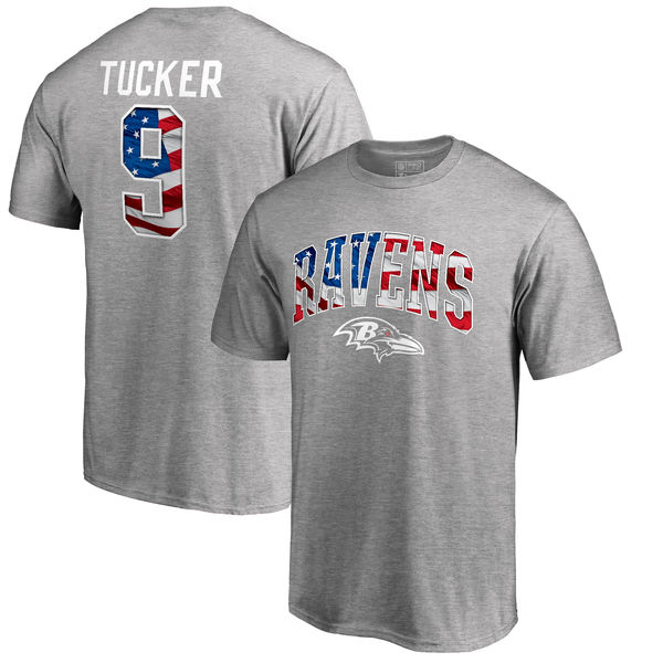 NFL Ravens T-Shirt #9 tucker NFL Ravens T-Shirt #9 tucker