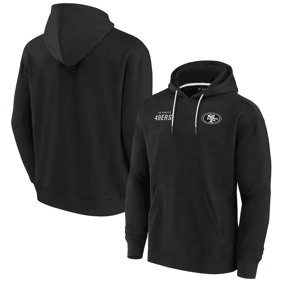 NFL San Francisco 49ers BLACK Hoodie 3 NFL San Francisco 49ers BLACK Hoodie 3