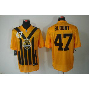NFL Steelers 47 Mel Blount Yellow Throwback Men Jersey NFL Steelers 47 Mel Blount Yellow Throwback Men Jersey