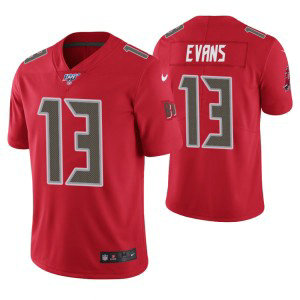 NFL Tampa Bay Buccaneers 13 Mike Evans Red 100th Season Vapor Untouchable Limited Men Jersey NFL Tampa Bay Buccaneers 13 Mike Evans Red 100th Season Vapor Untouchable Limited Men Jersey