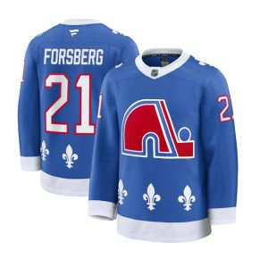 NHL Avalanche 21 Peter Forsberg Blue Alternate 2025 New Men Jersey