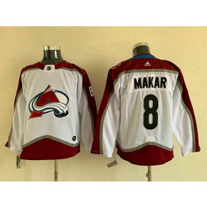 NHL Avalanche 8 Cale Makar White Adidas Youth Jersey NHL Avalanche 8 Cale Makar White Adidas Youth Jersey