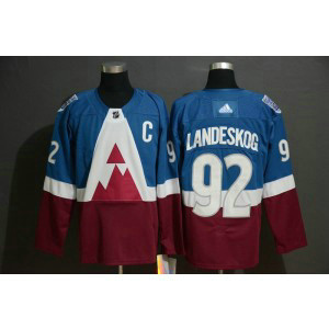 NHL Avalanche 92 Gabriel Landeskog Blue Red 2020 Stadium Series Adidas Men Jersey NHL Avalanche 92 Gabriel Landeskog Blue Red 2020 Stadium Series Adidas Men Jersey