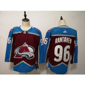 NHL Avalanche 96 Mikko Rantanen Burgundy Adidas Men Jersey NHL Avalanche 96 Mikko Rantanen Burgundy Adidas Men Jersey