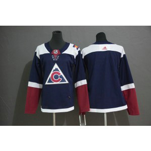 NHL Avalanche Blank Red Adidas Youth Jersey
