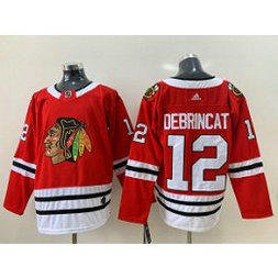 NHL Blackhawks 12 Alex DeBrincat Red Adidas Men Jersey NHL Blackhawks 12 Alex DeBrincat Red Adidas Men Jersey