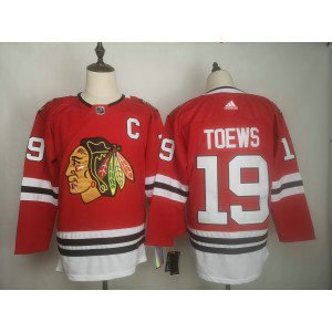 NHL Blackhawks 19 Jonathan Toews Red Adidas Men Jersey NHL Blackhawks 19 Jonathan Toews Red Adidas Men Jersey