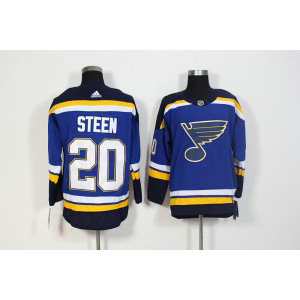 NHL Blues 20 Alexander Steen Blue Adidas Men Jersey NHL Blues 20 Alexander Steen Blue Adidas Men Jersey