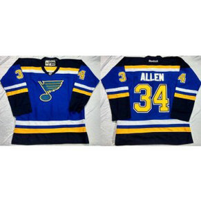 NHL Blues 34 Jake Allen Light Blue Home Men Jersey NHL Blues 34 Jake Allen Light Blue Home Men Jersey