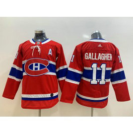 NHL Canadiens 11 Brendan Gallagher Red Adidas Youth Jersey