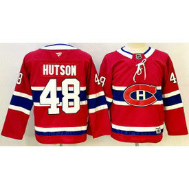 NHL Canadiens 48 Hutson Red New Youth Jersey NHL Canadiens 48 Hutson Red New Youth Jersey