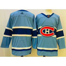 NHL Canadiens Blank Blue 2022-23 Retro Adidad Men Jersey NHL Canadiens Blank Blue 2022-23 Retro Adidad Men Jersey