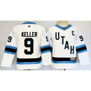 NHL Coyotes 9 KELLER White 2024 New Youth Jersey NHL Coyotes 9 KELLER White 2024 New Youth Jersey