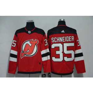 NHL Devils 35 Cory Schneider Red Adidas Men Jersey NHL Devils 35 Cory Schneider Red Adidas Men Jersey