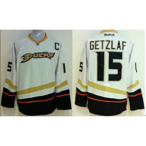 NHL Ducks 15 Ryan Getzlaf White With C Patch Men Jersey NHL Ducks 15 Ryan Getzlaf White With C Patch Men Jersey