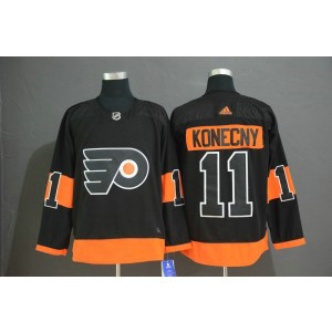 NHL Flyers 11 Travis Konecny Black Alternate Adidas Men Jersey NHL Flyers 11 Travis Konecny Black Alternate Adidas Men Jersey