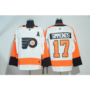 NHL Flyers 17 Wayne Simmonds White Adidas Men Jersey NHL Flyers 17 Wayne Simmonds White Adidas Men Jersey