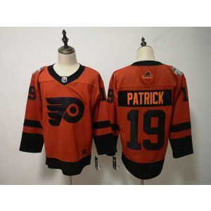 NHL Flyers 19 Nolan Patrick 2019 Stadium Series Orange Adidas Men Jersey