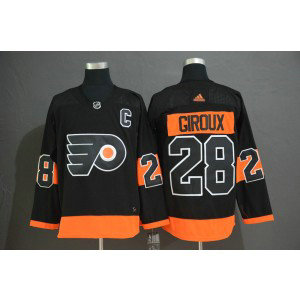 NHL Flyers 28 Claude Giroux Black Alternate Adidas Men Jersey NHL Flyers 28 Claude Giroux Black Alternate Adidas Men Jersey
