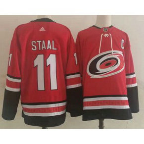 NHL Hurricanes 11 Jordan Staal Red Adidas Men Jersey NHL Hurricanes 11 Jordan Staal Red Adidas Men Jersey