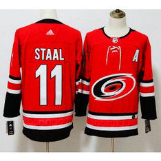 NHL Hurricanes 11 Jordan Staal Red Adidas Men Jerseys NHL Hurricanes 11 Jordan Staal Red Adidas Men Jerseys