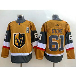 NHL Knights 61 Mark Stone Gold New Adidas Men Jersey NHL Knights 61 Mark Stone Gold New Adidas Men Jersey