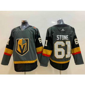 NHL Knights 61 Mark Stone Gray Home Adidas Men Jersey NHL Knights 61 Mark Stone Gray Home Adidas Men Jersey