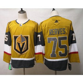 NHL Knights 75 Ryan Reaves Gold 2020 New Adidas Men Jersey NHL Knights 75 Ryan Reaves Gold 2020 New Adidas Men Jersey