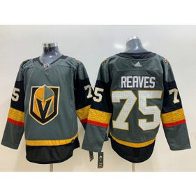NHL Knights 75 Ryan Reaves Gray Home Adidas Men Jersey NHL Knights 75 Ryan Reaves Gray Home Adidas Men Jersey