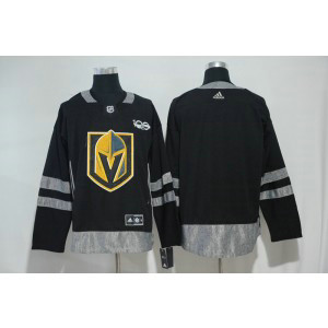 NHL Knights Blank Black 100th Anniversary Adidas Men Jersey NHL Knights Blank Black 100th Anniversary Adidas Men Jersey