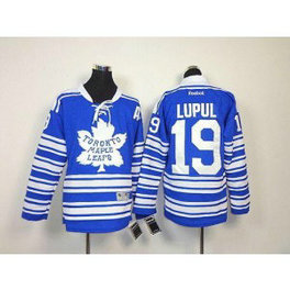 NHL Maple Leafs 19 Joffrey Lupul Blue 2014 Winter Classic Men Jersey