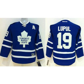 NHL Maple Leafs 19 Joffrey Lupul Blue Home Youth Jersey