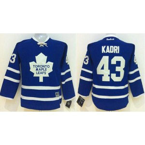 NHL Maple Leafs 43 Nazem Kadri Blue Home Youth Jersey NHL Maple Leafs 43 Nazem Kadri Blue Home Youth Jersey